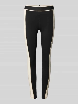 Legginsy o kroju slim fit z elastycznym pasem model 'MALBON' Fabletics Czarny