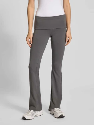 Legginsy o rozkloszowanym kroju z elastycznym pasem Review