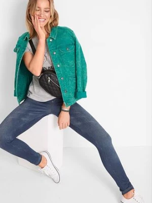 Legginsy o wyglądzie dżinsów bonprix