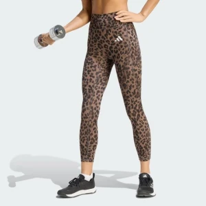 Legginsy Optime Essentials 3-Stripes Leopard 7 / 8 Adidas