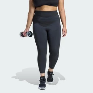 Legginsy Optime Workout 3-Stripes 7/8 (Plus size) Adidas