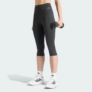 Legginsy Optime Workout Contour Capri Adidas czarny