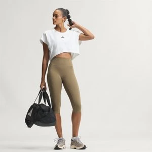 Legginsy Optime Workout Contour Capri Adidas