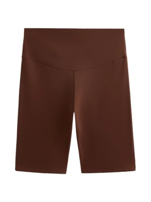 Legginsy OYSHO ciemnobrązowy
