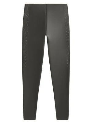 Legginsy OYSHO ciemnoszary melanż