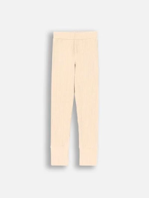 Legginsy prążkowane z długą nogawką COCCODRILLO