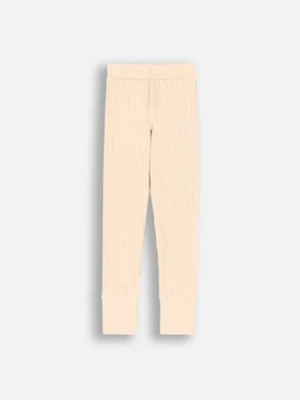 Legginsy prążkowane z długą nogawką COCCODRILLO