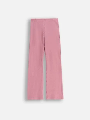 Legginsy prążkowane z długą nogawką COCCODRILLO