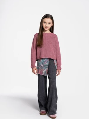 Legginsy prążkowane z długą nogawką COCCODRILLO