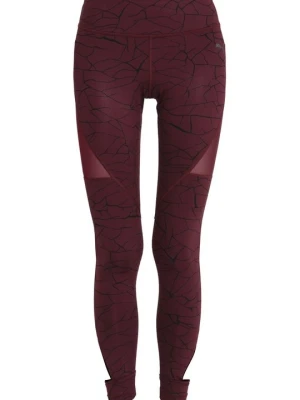 Legginsy Puma bordowy