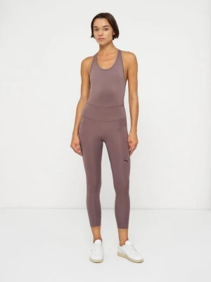 Legginsy Puma ciemnobrązowy