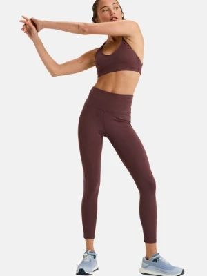 Legginsy Roxy bordowy