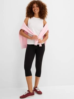 Legginsy rybaczki (2 pary w opak.) bonprix