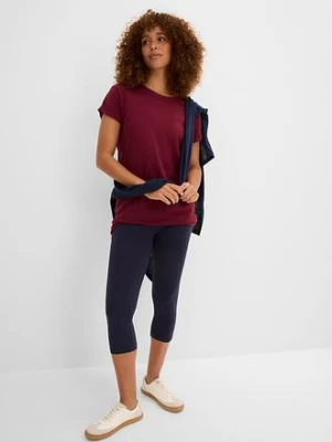 Legginsy rybaczki (2 pary w opak.) bonprix