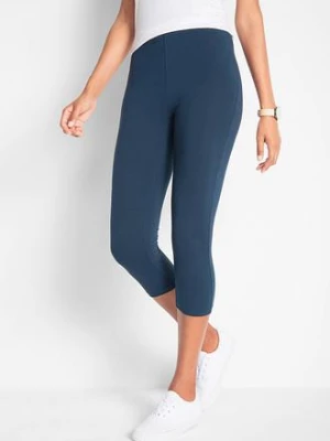 Legginsy rybaczki (2 pary w opak.) bonprix