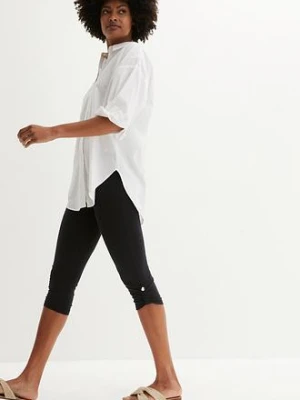 Legginsy rybaczki z bawełny organicznej bonprix