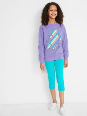 Legginsy rybaczki z elastycznej mieszanki bawełny (2 pary) bonprix