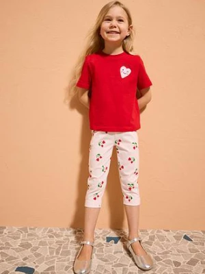 Legginsy rybaczki z elastycznej mieszanki bawełny (3 szt.) bonprix