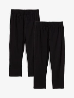 Legginsy rybaczki z materiału z bawełną organiczną (2 szt.) bonprix