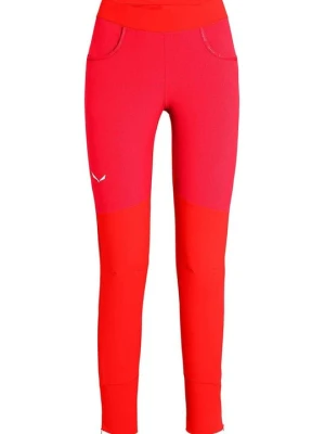Legginsy Salewa czerwony