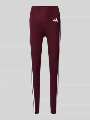 Legginsy Sport z paski w kontrastowym kolorze Adidas
