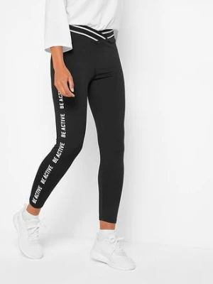 Legginsy szybkoschnące, 7 / 8 BonPrix czarny