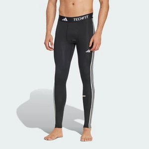 Legginsy TECHFIT Compression Training 3-Stripes Long Adidas