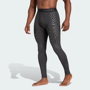 Legginsy Techfit Control Training Long Adidas czarny