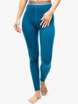 Legginsy termiczne damskie Thermowave Merino Xtreme Pants - blue/legion