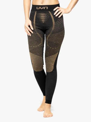 Legginsy termiczne damskie UYN Cashmere Shiny 2.0 UW Pants Long - gold