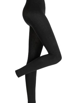 Legginsy termiczne z miękkim polarem 140 DEN bonprix