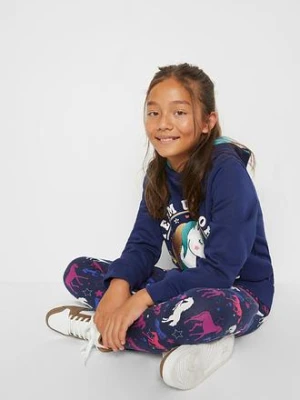 Legginsy termiczne z motywem koni bonprix