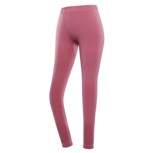 Legginsy termoaktywne damskie Lenta Alpine Pro jasnoróżowy