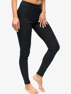 Legginsy termoaktywne damskie Odlo Active Warm Eco BL Bottom Long - black