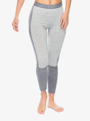 Legginsy termoaktywne damskie Peak Performance Magic Long John - med grey melange