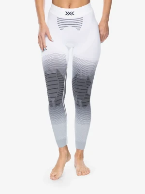 Legginsy termoaktywne damskie X-Bionic Invent Fx Pants - white/grey/light grey