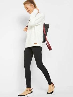 Legginsy termoaktywne z kieszonką, dł. przed kostkę bonprix