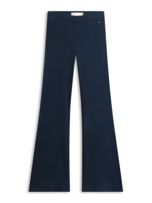 Legginsy Tommy Hilfiger granatowy