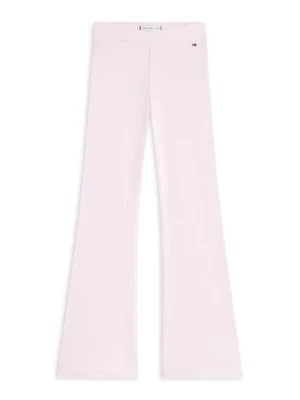 Legginsy Tommy Hilfiger jasnoróżowy