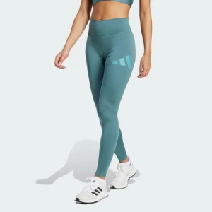 Legginsy Train Essentials Big Logo Full-Length Adidas Preloved Teal