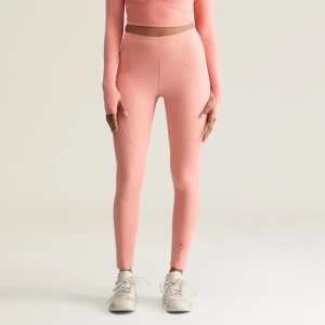 Legginsy treningowe 7 / 8 adidas by Stella McCartney Soft Terracotta