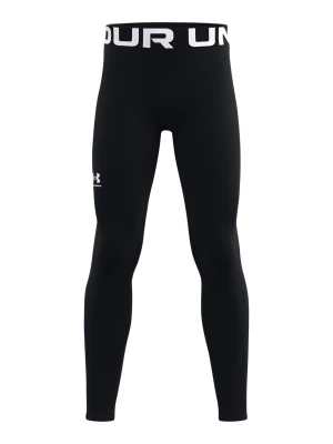 Legginsy treningowe chłopięce Under Armour Boys' ColdGear® Leggings - czarne