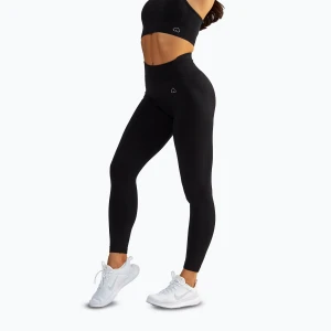 Legginsy treningowe damskie BeShaped Shape Up dark black