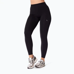 Legginsy treningowe damskie Carpatree Eris Seamless black/orchid