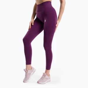 Legginsy treningowe damskie Gym Glamour Flexible violet