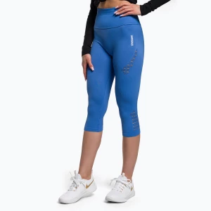 Legginsy treningowe damskie Gymshark Energy Seamless Crop blue