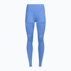 Legginsy treningowe damskie NEBBIA Active High-Waist Smart Pocket light blue