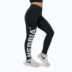 Zdjęcie produktu Legginsy treningowe damskie NEBBIA Glute Check High Waisted black