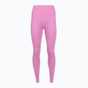 Legginsy treningowe damskie Nike One High-Waisted 7/8 light magenta/white