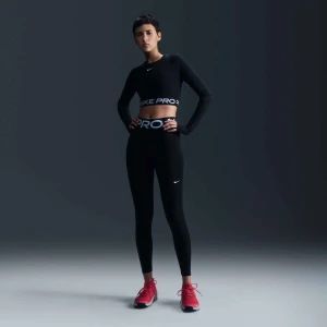 Legginsy treningowe damskie Nike Pro Sculpt black/white